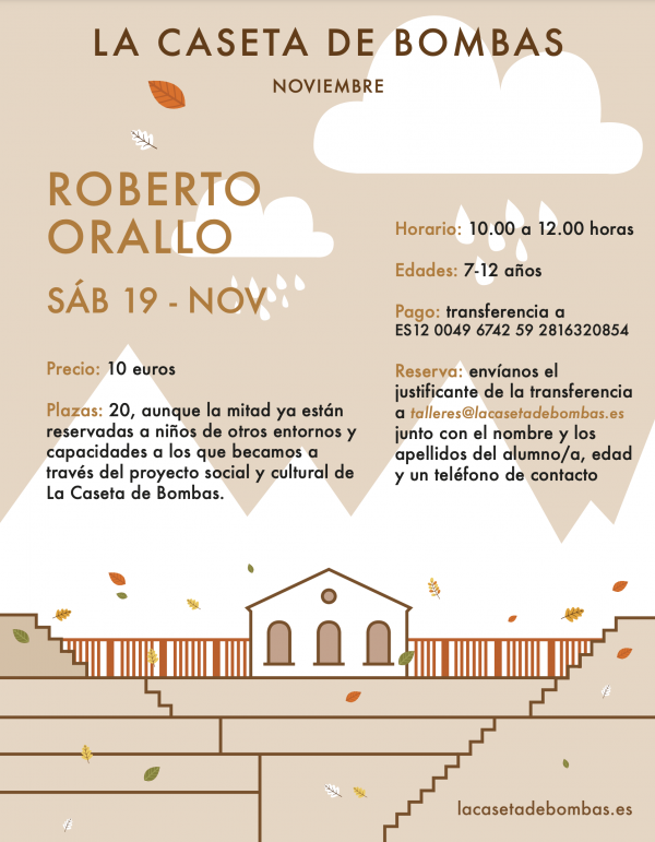 Taller de Roberto Orallo – Noviembre
